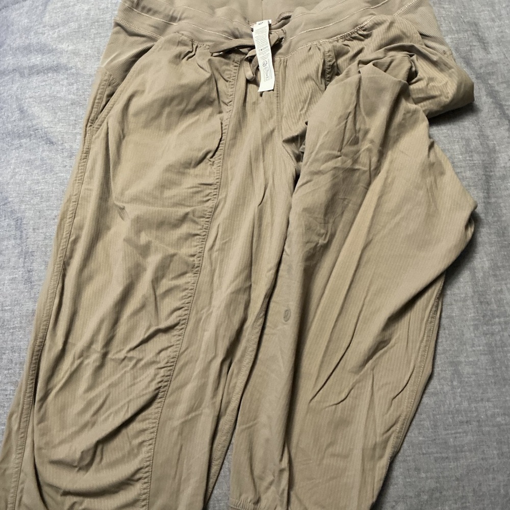 lululemon athletica Tan Track Pants